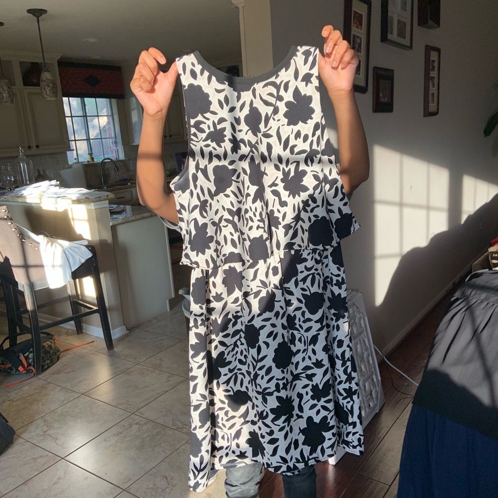 LOFT MIDI DRESS